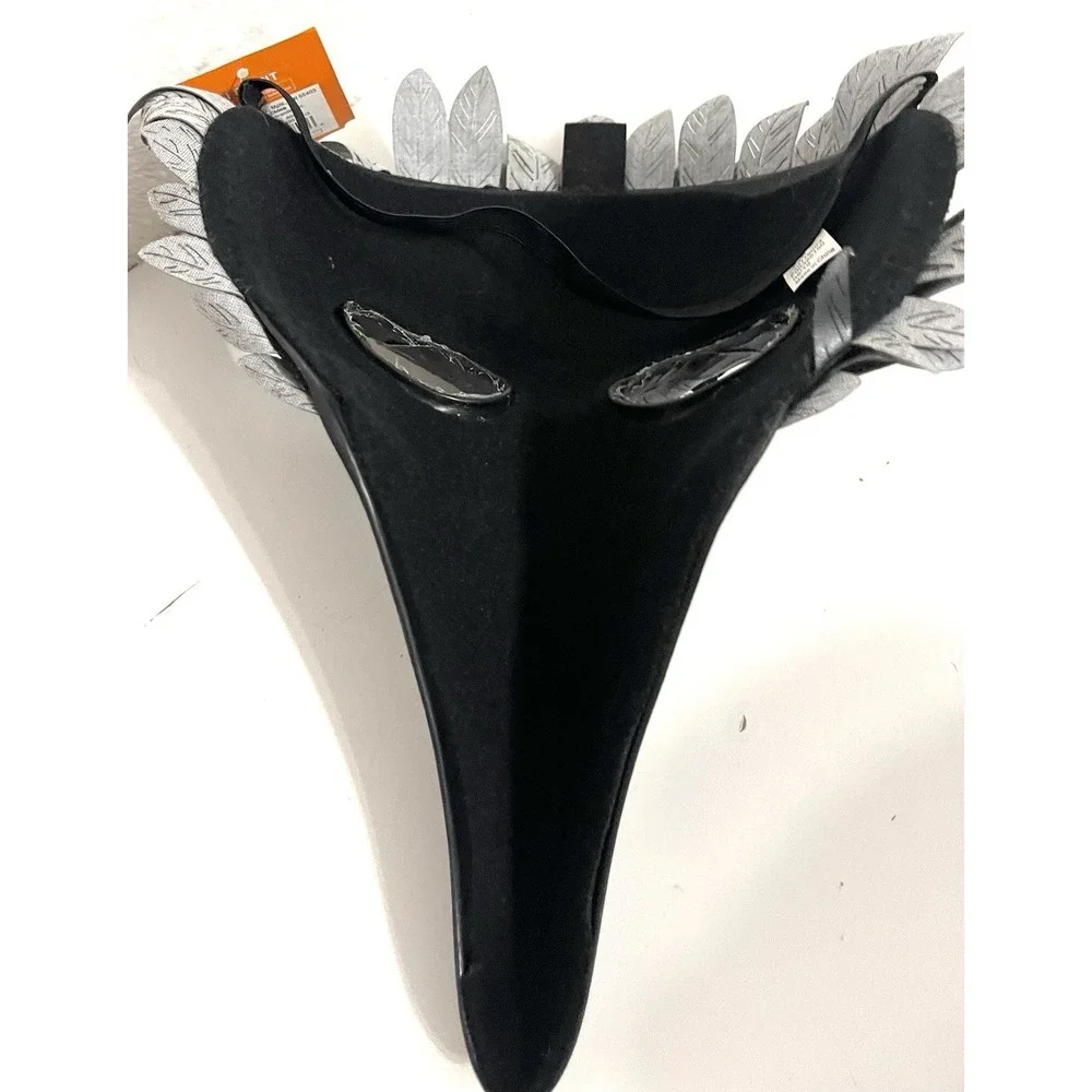Spirit Halloween Adult Crow Raven Costume Masquerade Mask One Size Head Strap